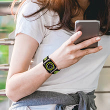 Load image into Gallery viewer, Silicone Strap For Apple Watch band 44mm 40mm 38mm 42mm Breathable wrist Sport belt bracelet iWatch serie 5 4 3 2 SE 6 watchband
