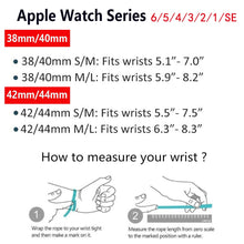 Load image into Gallery viewer, Silicone Strap For Apple Watch band 44mm 40mm 38mm 42mm Breathable wrist Sport belt bracelet iWatch serie 5 4 3 2 SE 6 watchband
