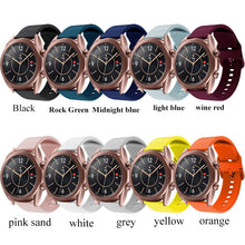 Load image into Gallery viewer, Silicone Watchbands for Samsung Galaxy Watch 3 41mm 45mm Bracelet Smart Sport Strap for Samsung galaxy watch 4 42mm Watch Strap
