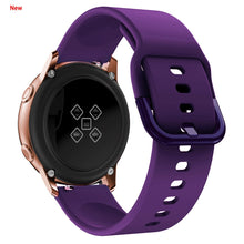 Load image into Gallery viewer, Silicone Watchbands for Samsung Galaxy Watch 3 41mm 45mm Bracelet Smart Sport Strap for Samsung galaxy watch 4 42mm Watch Strap
