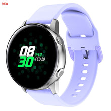 Load image into Gallery viewer, Silicone Watchbands for Samsung Galaxy Watch 3 41mm 45mm Bracelet Smart Sport Strap for Samsung galaxy watch 4 42mm Watch Strap
