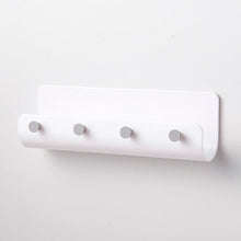 Load image into Gallery viewer, Simple U-shaped Wall Hanging Hook Rack Nail Free Belt 4 Hook Storage Rack Home Creative Multi-Purpose Key Hook
