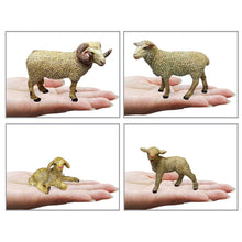 Load image into Gallery viewer, Simulated Animals Figurines Sheep Action Figure Poultry Farm Pasture Models Figures Toys Gifts for Children Kids Collection Toys
