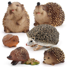 Load image into Gallery viewer, Simulated Hedgehog Models Cute Animals Figurines Children Kids Toys Action Figure Wildlife Figures Collection Gift Home Decor

