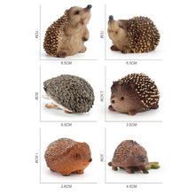 Load image into Gallery viewer, Simulated Hedgehog Models Cute Animals Figurines Children Kids Toys Action Figure Wildlife Figures Collection Gift Home Decor

