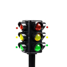 Load image into Gallery viewer, Simulated Two-Sided Traffic Lights Road Sign Lamp Crosswalk Signals with Base Early Learning Toys for Boys &amp; Girls
