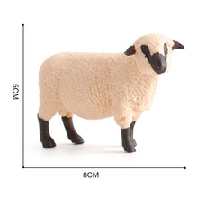 Load image into Gallery viewer, Simulated Zoo Sheep Model Farm Animals Action Figure Children Kids Dolls Toy Cute Sheep Figurine Collection Toys Gift Home Decor
