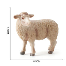 Load image into Gallery viewer, Simulated Zoo Sheep Model Farm Animals Action Figure Children Kids Dolls Toy Cute Sheep Figurine Collection Toys Gift Home Decor
