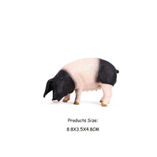 Load image into Gallery viewer, Simulated wild boar Pig Model Farm Animal Pig Family Set Figurines Action Figure Educational Toys for kids Home Decor

