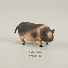 Load image into Gallery viewer, Simulated wild boar Pig Model Farm Animal Pig Family Set Figurines Action Figure Educational Toys for kids Home Decor
