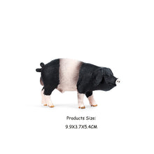 Load image into Gallery viewer, Simulated wild boar Pig Model Farm Animal Pig Family Set Figurines Action Figure Educational Toys for kids Home Decor
