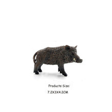 Load image into Gallery viewer, Simulated wild boar Pig Model Farm Animal Pig Family Set Figurines Action Figure Educational Toys for kids Home Decor
