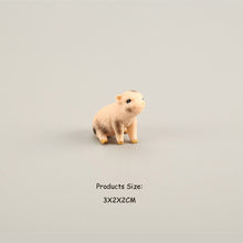 Load image into Gallery viewer, Simulated wild boar Pig Model Farm Animal Pig Family Set Figurines Action Figure Educational Toys for kids Home Decor

