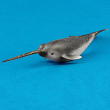 Load image into Gallery viewer, Simulation Animal Model Toys Narwhal Whale Ocean Figures Education Cognitive Kids Educational Toys for Children Gift
