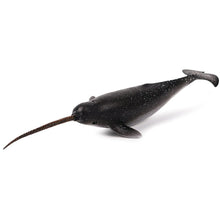 Load image into Gallery viewer, Simulation Animal Model Toys Narwhal Whale Ocean Figures Education Cognitive Kids Educational Toys for Children Gift
