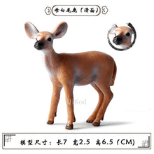 Load image into Gallery viewer, Simulation Forest Deer Figurines Moose,Elk,reindeer,Alpaca,Sika deer Action Figures Animal Model Decoration Cake Toppers Toys
