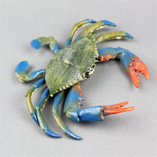 Load image into Gallery viewer, 2pcs/set Simulation Mini Crab Collection Child Figurine Animal Model Home Decor Kids Toys Realistic Sea Animal Modern Model Accessories
