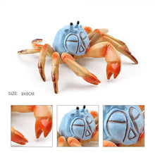 Load image into Gallery viewer, Simulation Sea Life Crab Ocean Animals Calappa lophos Model Figurines ornament PVC Action Figure children Collection Toy Gifts
