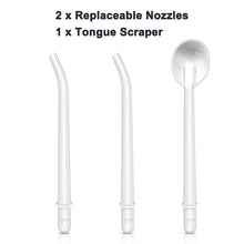 Load image into Gallery viewer, Small Portable Oral Irrigator 230ml Collapsible Dental Water Flosser USB Charge Irrigator Dental Water Floss Tip Teeth Cleaner 0ral irrigator
