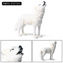 Load image into Gallery viewer, Small Size Simulation Wolf Action Figures PVC Figure Collectible Toys Wild Animal Figure Figurines Kids Cognitive Toys Kids Gift
