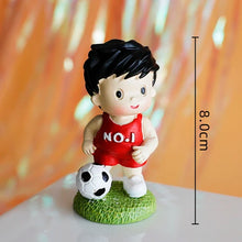 Load image into Gallery viewer, Soccer Cake Topper Inserts Boys Girls Soccer Team Happy Birthday Cake Decorations Baking Party football birthday decoration
