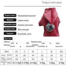 Load image into Gallery viewer, Soft Cat Dog Pet Clothes Fleece Hooded Hairball Coat Jacket Winter Kitty Small Medium Dogs Cats Cool Pajamas Chihuahua Clothing
