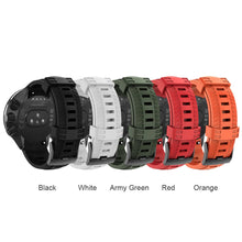Load image into Gallery viewer, Soft Silicone Watch Band Strap for SUUNTO 9 Baro 24mm Bands Outdoor Sport Silicone Smartwatch Belt for SUUNTO 9 Watchs Accessory
