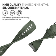 Load image into Gallery viewer, Soft Silicone Watch Band Strap for SUUNTO 9 Baro 24mm Bands Outdoor Sport Silicone Smartwatch Belt for SUUNTO 9 Watchs Accessory
