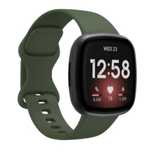 Load image into Gallery viewer, Soft Silicone Watch Strap Replacement Wrist Watch Band For Fitbit Versa 3/Fitbit Sense Watchband Wristband Bands
