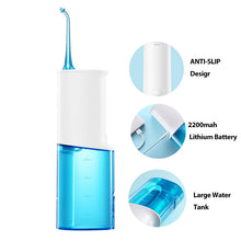 Load image into Gallery viewer, Portable Oral Irrigator USB Rechargeable Dental Water Flosser Stable Water Flow IPX7 Waterproof Bathroom Teeth Cleaner 0ral irrigator
