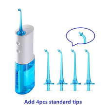 Load image into Gallery viewer, Portable Oral Irrigator USB Rechargeable Dental Water Flosser Stable Water Flow IPX7 Waterproof Bathroom Teeth Cleaner 0ral irrigator

