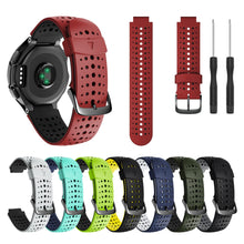 Load image into Gallery viewer, Sport Silicone Wrist Strap For Garmin Forerunner 235 220 230 620 630 735XT Watch Band Watchband Bracelet Accessories
