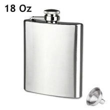Load image into Gallery viewer, Stainless Steel Hip Liquor Flask Whiskey Alcohol Pocket Wine Bottle CLH@8
