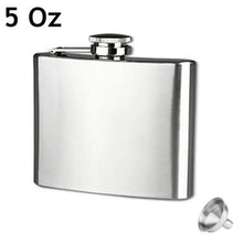Load image into Gallery viewer, Stainless Steel Hip Liquor Flask Whiskey Alcohol Pocket Wine Bottle CLH@8
