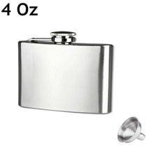Load image into Gallery viewer, Stainless Steel Hip Liquor Flask Whiskey Alcohol Pocket Wine Bottle CLH@8
