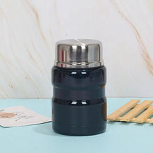 Load image into Gallery viewer, Stainless Steel Insulation Lunch Box Soup with Spoon Containers  Thermo Mug Thermo Cup 500ML 750ML Vacuum Flasks Thermosbeker
