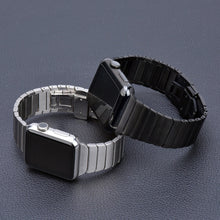 Load image into Gallery viewer, Stainless Steel strap for Apple Watch band 44mm 40mm iWatch band 42mm/38mm Butterfly Metal Bracelet Apple watch serie 5 4 3 se 6
