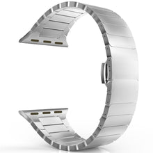 Load image into Gallery viewer, Stainless Steel strap for Apple Watch band 44mm 40mm iWatch band 42mm/38mm Butterfly Metal Bracelet Apple watch serie 5 4 3 se 6
