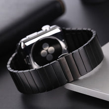 Load image into Gallery viewer, Stainless Steel strap for Apple Watch band 44mm 40mm iWatch band 42mm/38mm Butterfly Metal Bracelet Apple watch serie 5 4 3 se 6
