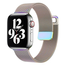 Load image into Gallery viewer, Strap For Apple watch Band 44mm 40mm 38mm 42mm 44 mm Accessorie Magnetic Loop Metal smartwatch bracelet iWatch serie 3 4 5 6 se

