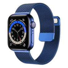Load image into Gallery viewer, Strap For Apple watch Band 44mm 40mm 38mm 42mm 44 mm Accessorie Magnetic Loop Metal smartwatch bracelet iWatch serie 3 4 5 6 se
