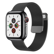 Load image into Gallery viewer, Strap For Apple watch Band 44mm 40mm 38mm 42mm 44 mm Accessorie Magnetic Loop Metal smartwatch bracelet iWatch serie 3 4 5 6 se

