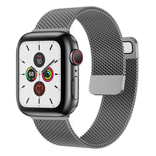Load image into Gallery viewer, Strap For Apple watch Band 44mm 40mm 38mm 42mm 44 mm Accessorie Magnetic Loop Metal smartwatch bracelet iWatch serie 3 4 5 6 se
