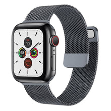 Load image into Gallery viewer, Strap For Apple watch Band 44mm 40mm 38mm 42mm 44 mm Accessorie Magnetic Loop Metal smartwatch bracelet iWatch serie 3 4 5 6 se
