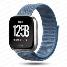 Load image into Gallery viewer, Strap for Fitbit Versa 2 band correa Smart watch replacment Watchband Nylon Loop Bracelet correa Fitbit Versa 2/Fitbit Libe band
