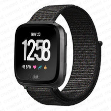 Load image into Gallery viewer, Strap for Fitbit Versa 2 band correa Smart watch replacment Watchband Nylon Loop Bracelet correa Fitbit Versa 2/Fitbit Libe band
