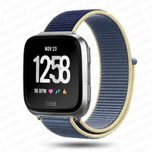 Load image into Gallery viewer, Strap for Fitbit Versa 2 band correa Smart watch replacment Watchband Nylon Loop Bracelet correa Fitbit Versa 2/Fitbit Libe band
