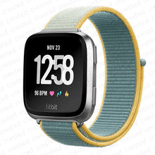 Load image into Gallery viewer, Strap for Fitbit Versa 2 band correa Smart watch replacment Watchband Nylon Loop Bracelet correa Fitbit Versa 2/Fitbit Libe band
