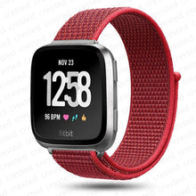 Load image into Gallery viewer, Strap for Fitbit Versa 2 band correa Smart watch replacment Watchband Nylon Loop Bracelet correa Fitbit Versa 2/Fitbit Libe band
