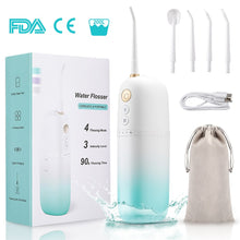 Load image into Gallery viewer, Styton Water Flosser for Teeth Portable IPX7 Waterproofr Rechargeable 12 Modes Dental Oral Flossing Irrigator With Travel Bag 0ral irrigator
